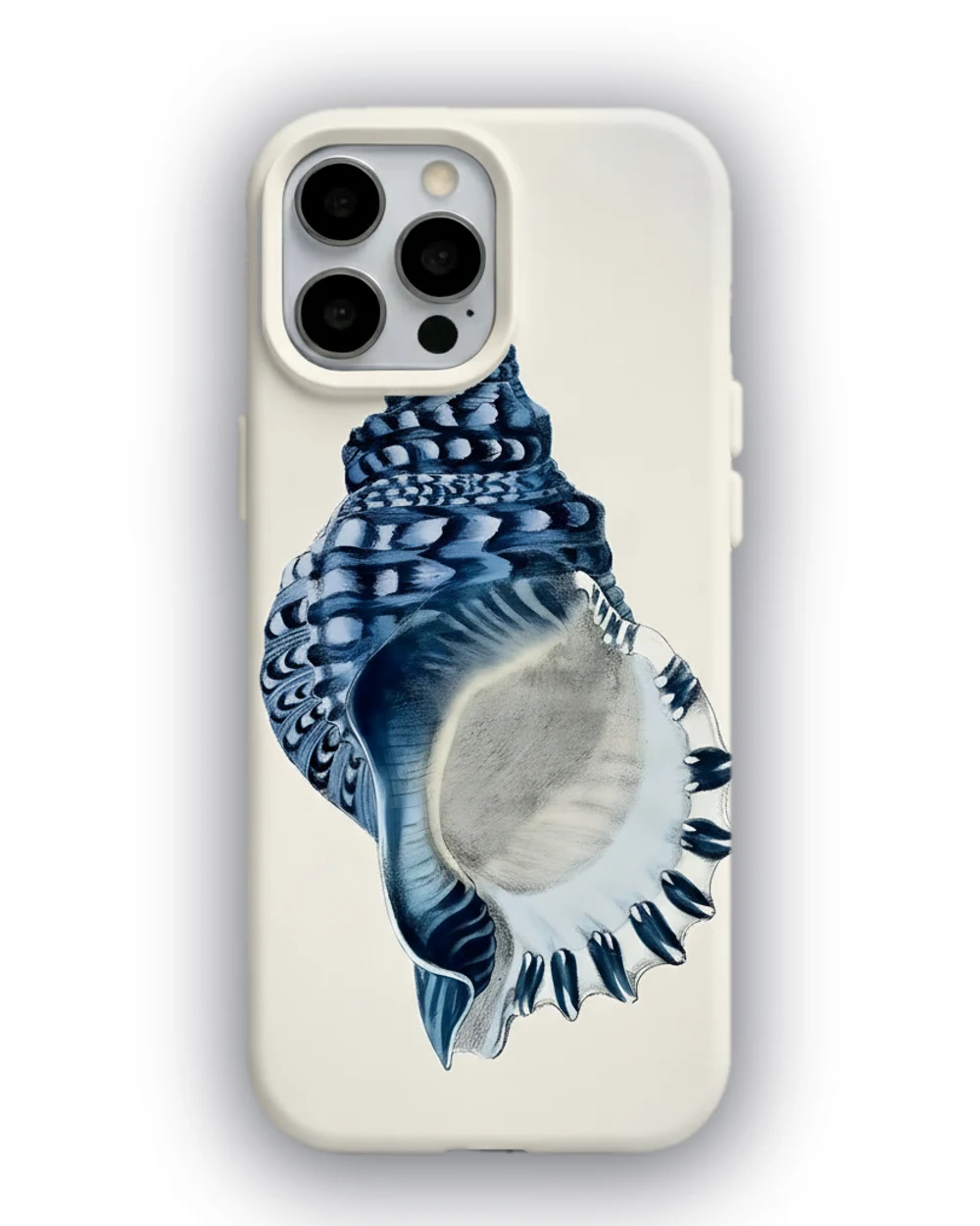 Mavi Deniz Kabuğu telefon kılıfı