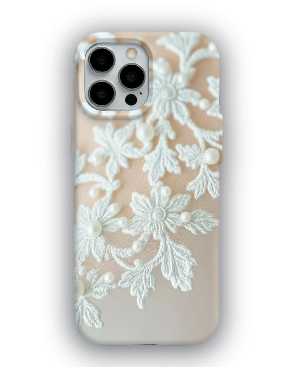İncili Dantel telefon kılıfı