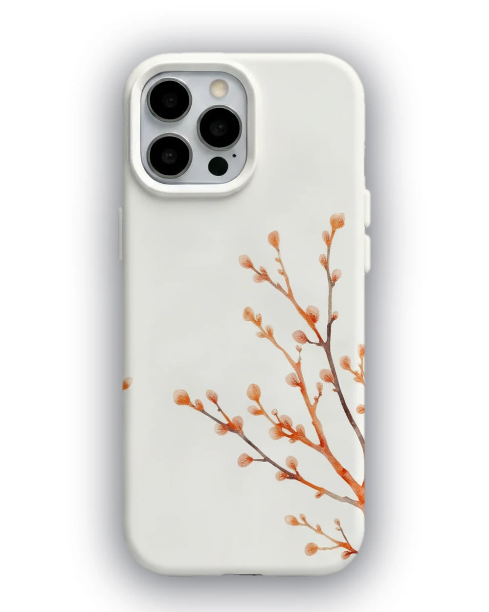 Pastel Mercan telefon kılıfı