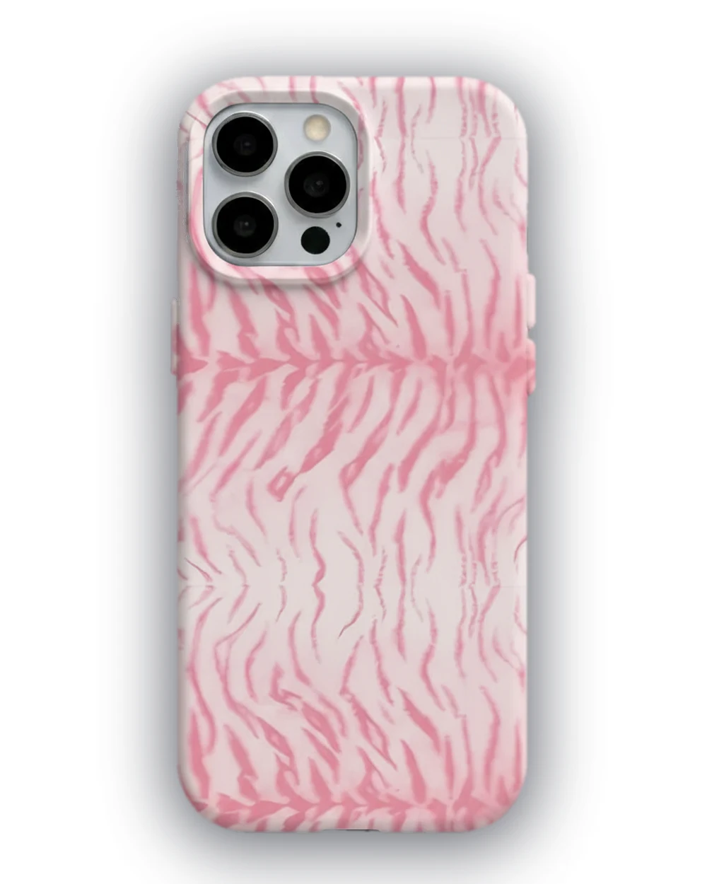 Pembe Kaplan telefon kılıfı